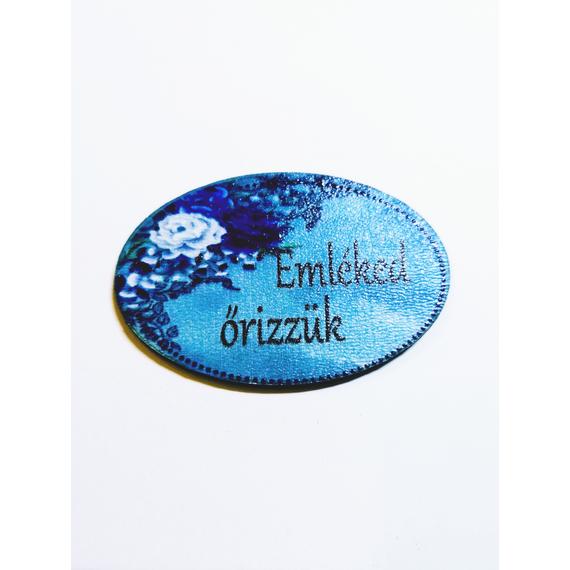 Szomorúság tábla 6x4 cm Emléked őrizzük