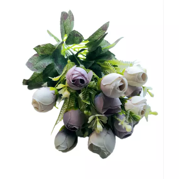 Begonia 14 db 3 cm fejű Pasztell lila-krém