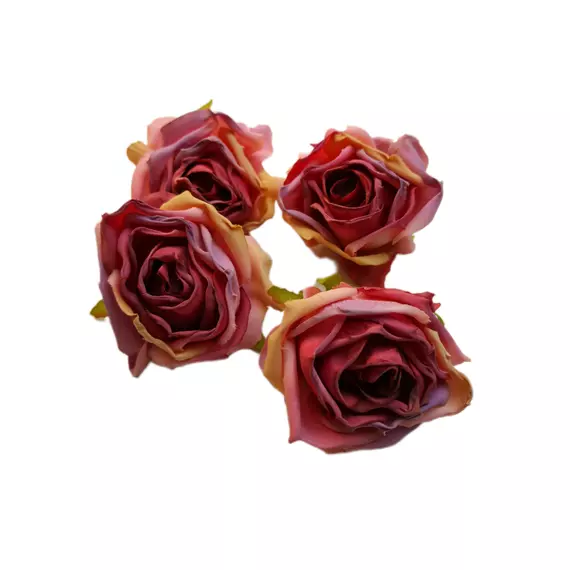 Élethű rózsafej 6 cm 06