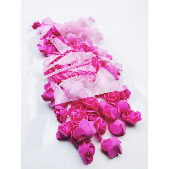 Nagyker ár ! 100 db 3 cm polifoam ( 15 Ft/db ) Pink
