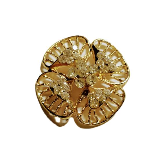 Bross arany 4 cm 06