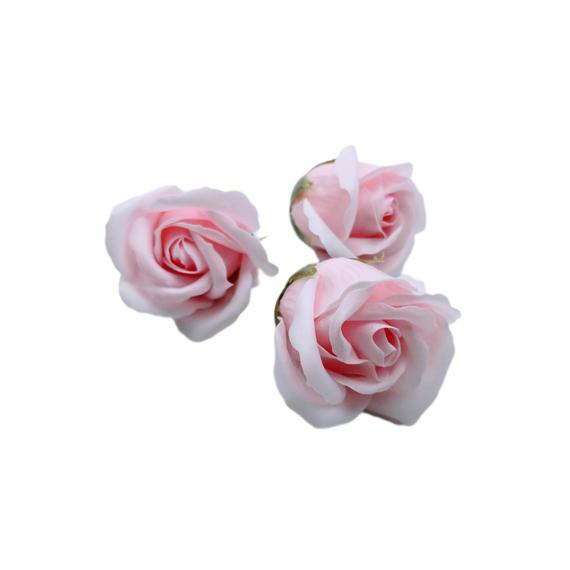 Nagyker ár !! 02 Szappanrózsa 6×7 cm Babarózsa ( 50 db )