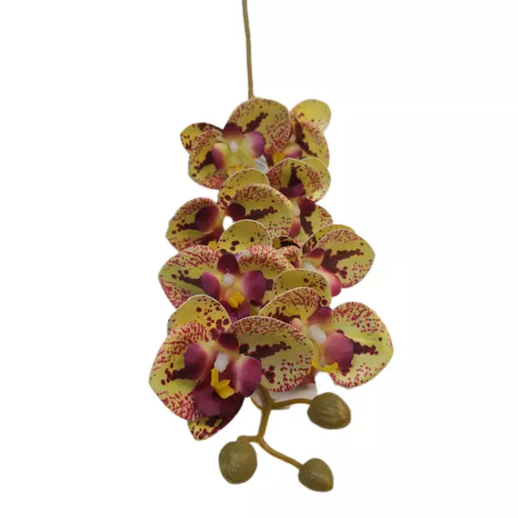 Gumi orchidea 80 cm 8 db 6,5 cm fej Közepes 02