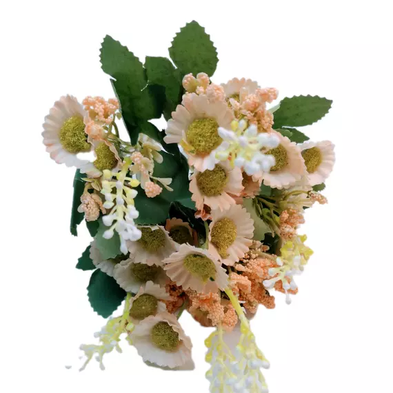 Pasztell margiti virág 30 cm Barack