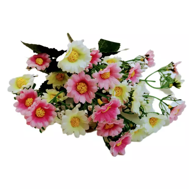 Margaréta sokvirágú 30 cm Fehér-rózsaszín