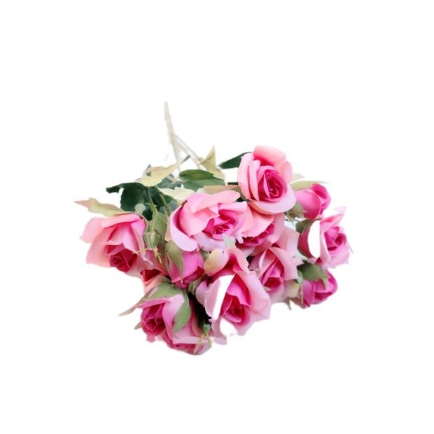 Rózsabokor 15 db 3 cm fej Élénk rózsaszín 