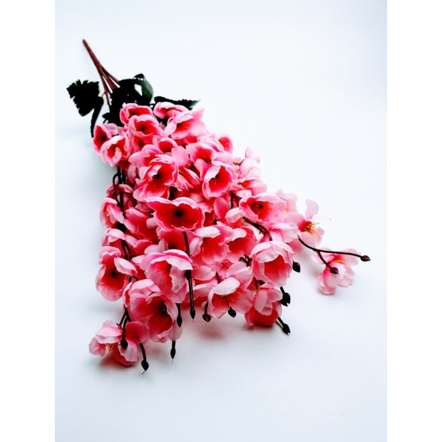 Barackvirág 55 cm 7 ágú Rózsaszín 