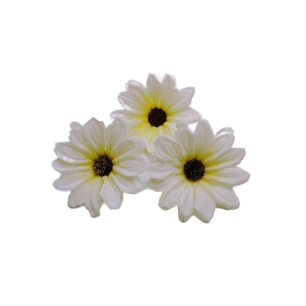 Fejvirág 6,6 cm Fehér