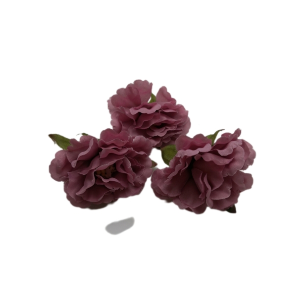 Hullámos virágfej 5,5 cm Mályva