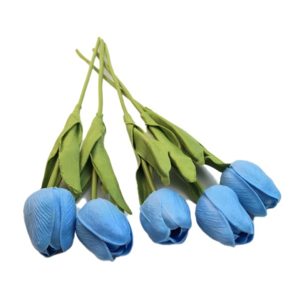 Gumi tulipán 30 cm 06 Kék