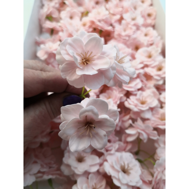 Szappan cseresznyevirág 3 db 4 cm fej Rózsaszín 