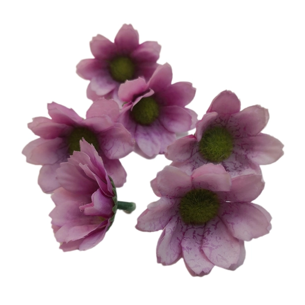 Tavaszi virágfej 5 cm Világoslila
