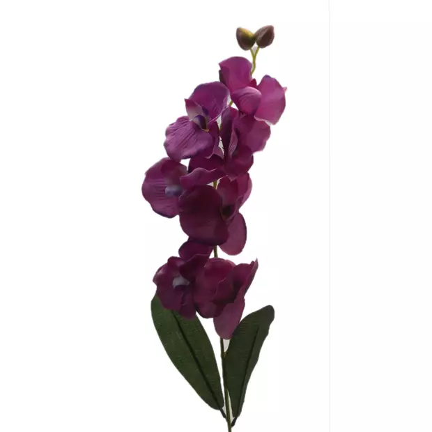 Szatén orchidea 65 cm Lila