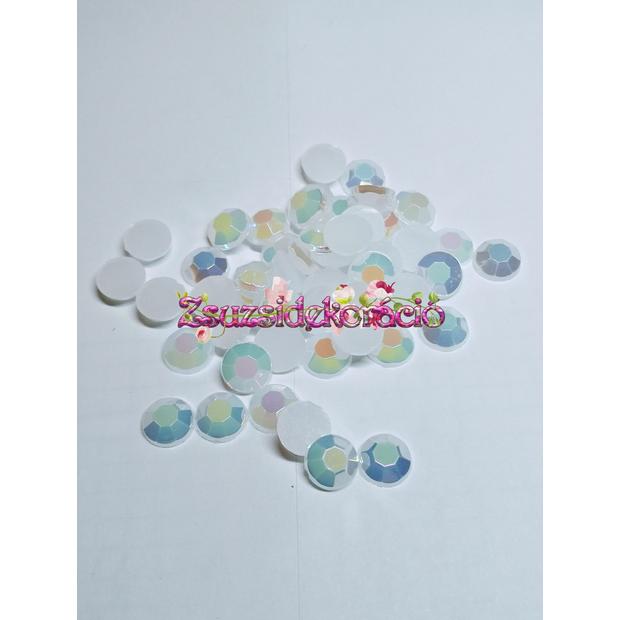 Félgyöngy 10 mm 50 db Irizáló
