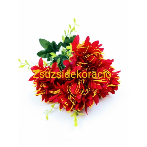 Vanília virág 30 cm Piros