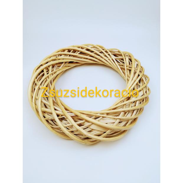Koszorú 35 cm Natúr