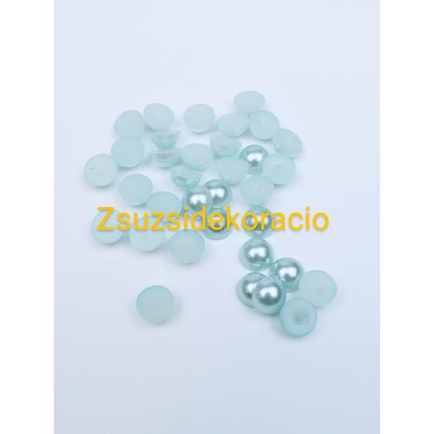Félgyöngy 0,8 mm 50 db Világoskék