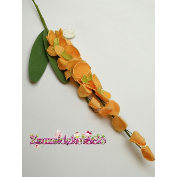 Orchidea polifoam 66 cm Narancssárga