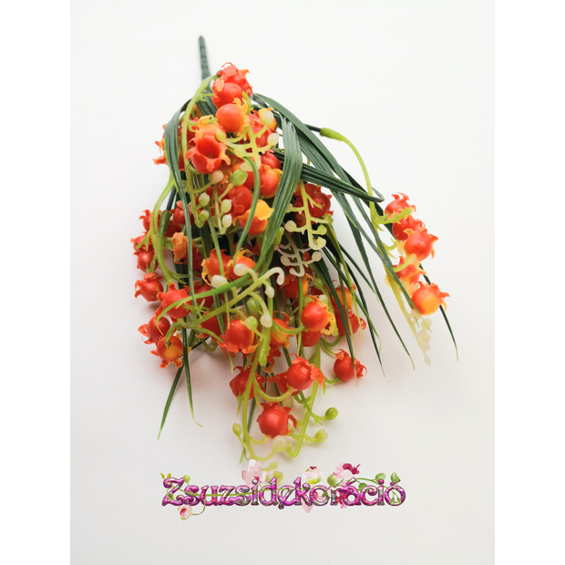 Színes Gyöngyvirág 30 cm Narancssárga
