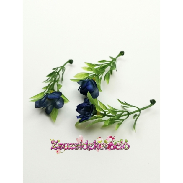 Virágos rezgő 6 cm Kék