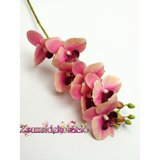 Gumi orchidea 70 cm 7 virágú 02