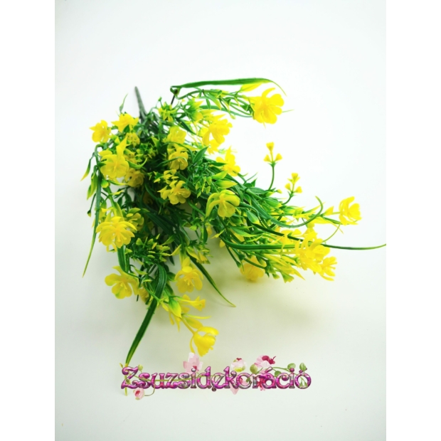 Sárga virágos bukszus 45 cm