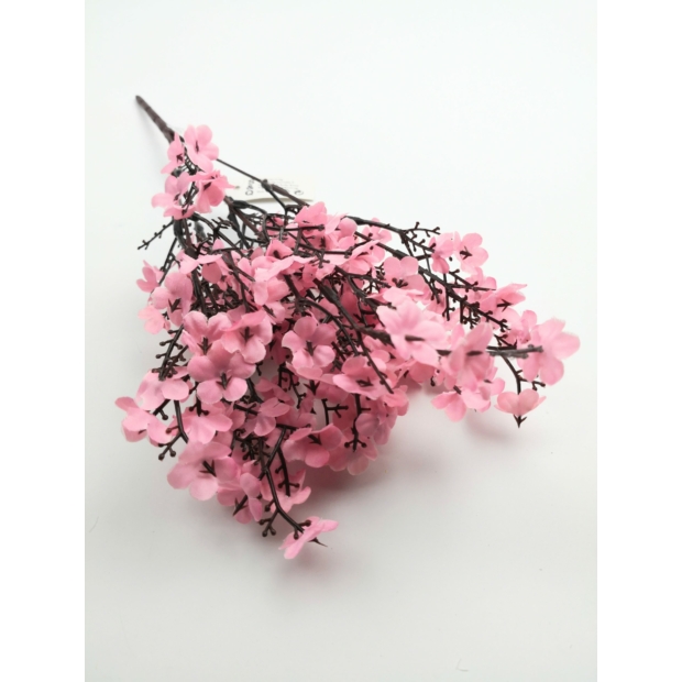 Kis virágos fácska 35 cm Rózsaszín