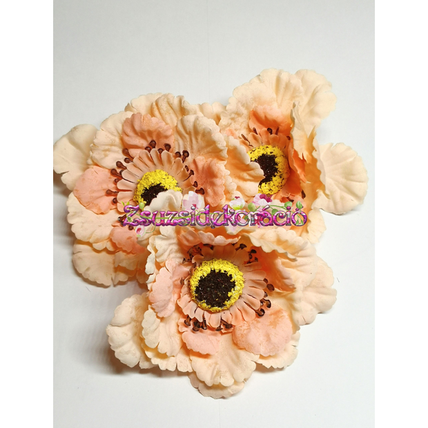 Anemone virágfej 8 cm Barack
