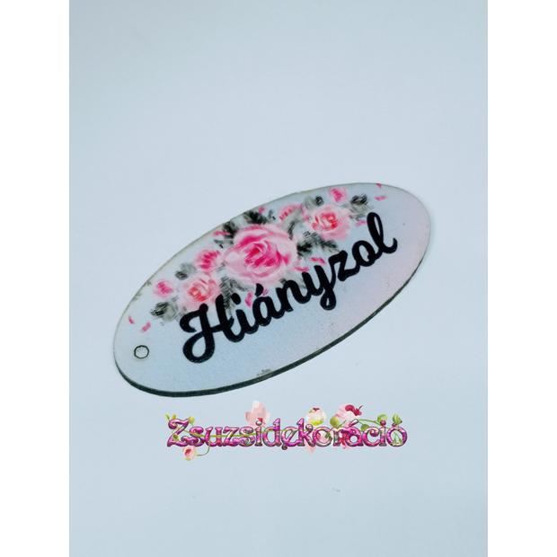 Szomorúság tábla 8x4 cm