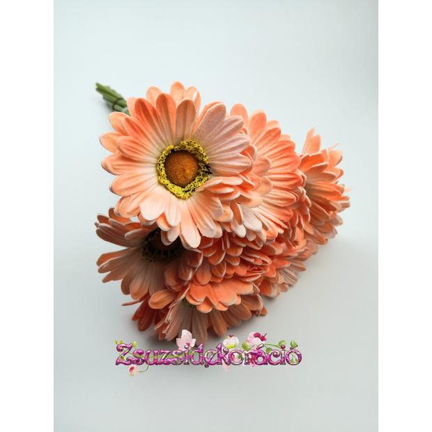 Gumi gerbera 30 cm Világos barack