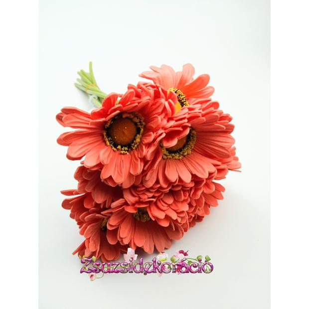Gumi gerbera 30 cm Sötét barack
