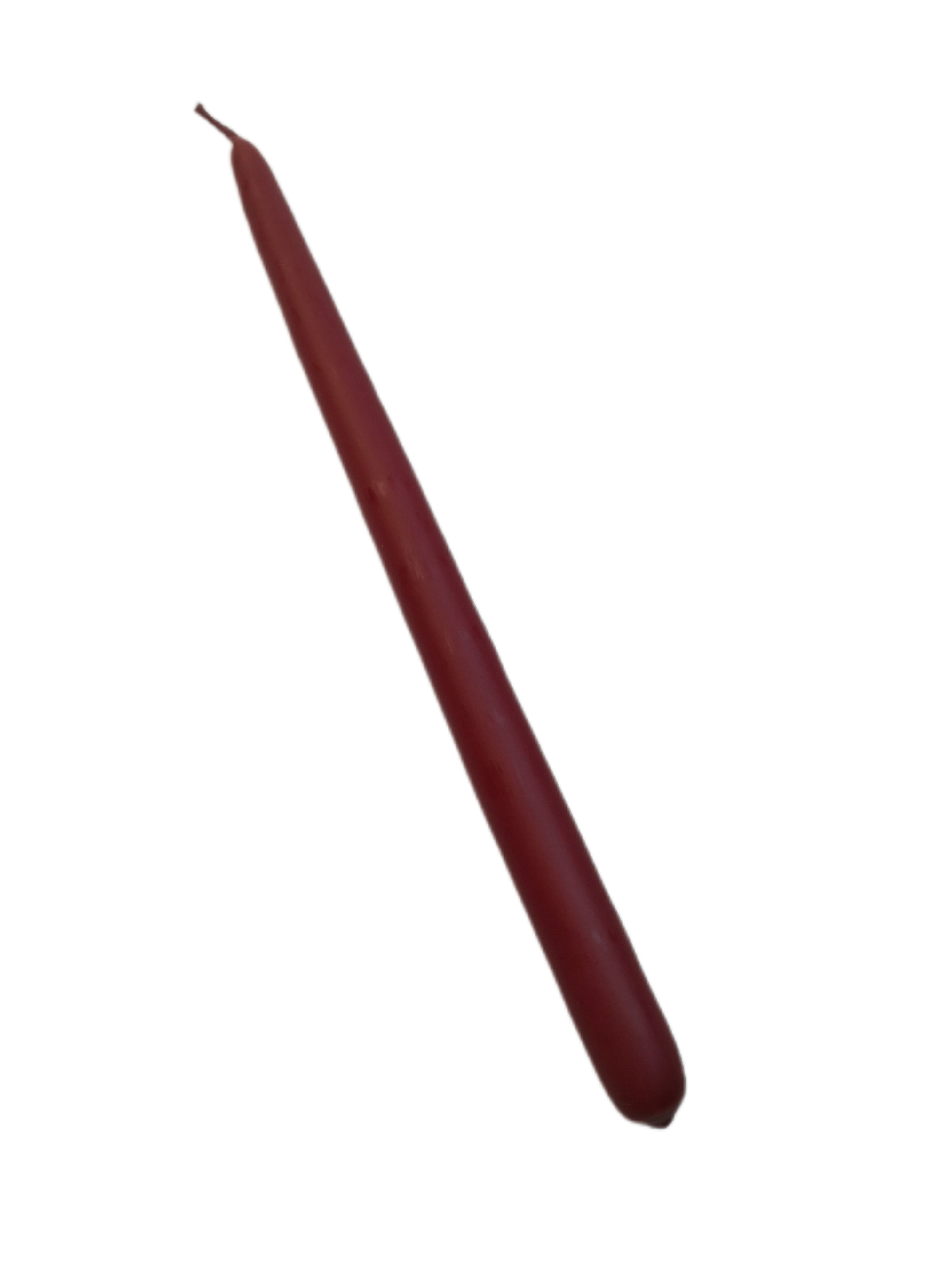 Ceruza gyertya 18 cm Bordó
