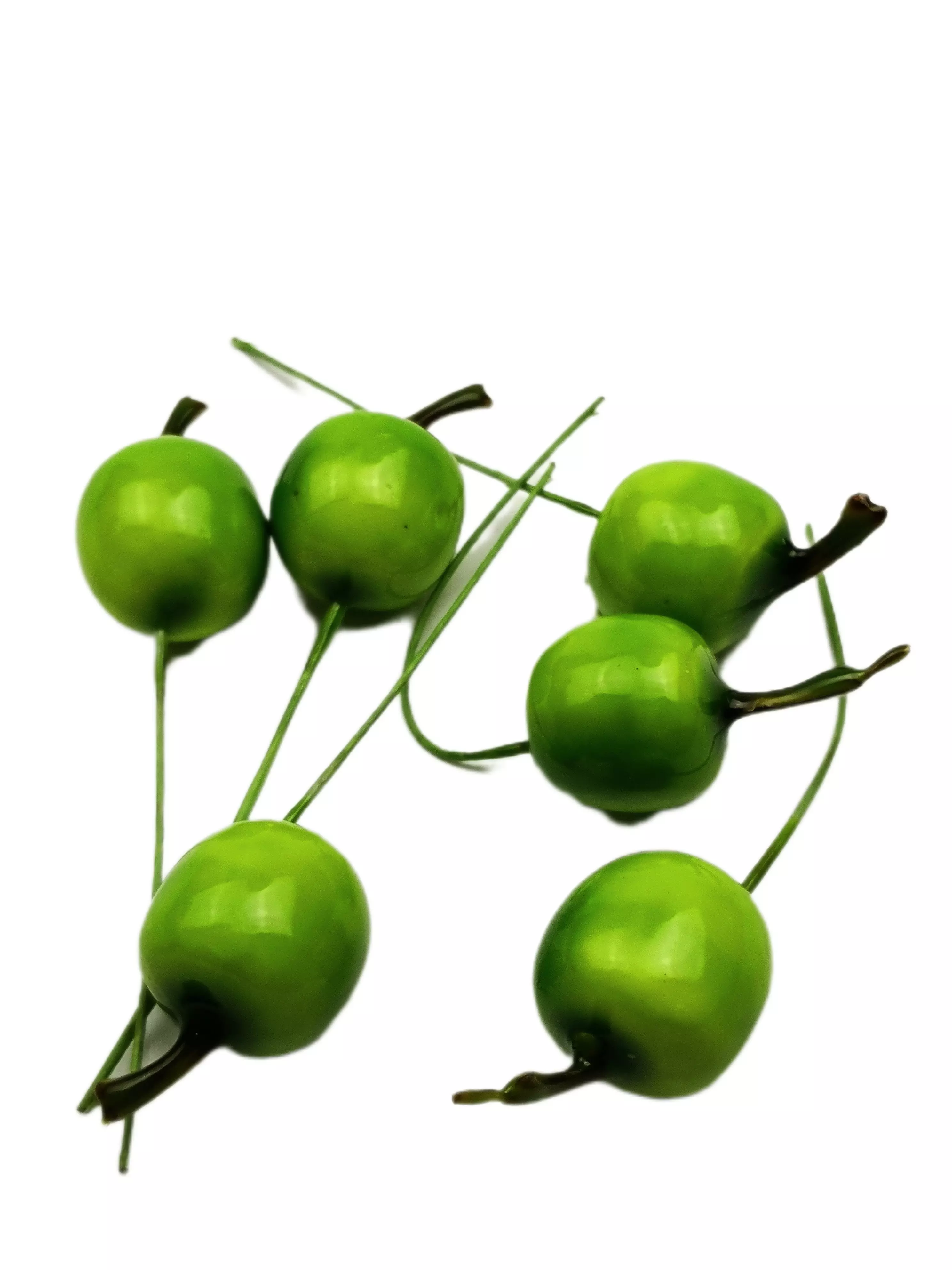 Zöld alma 2 cm drótos 