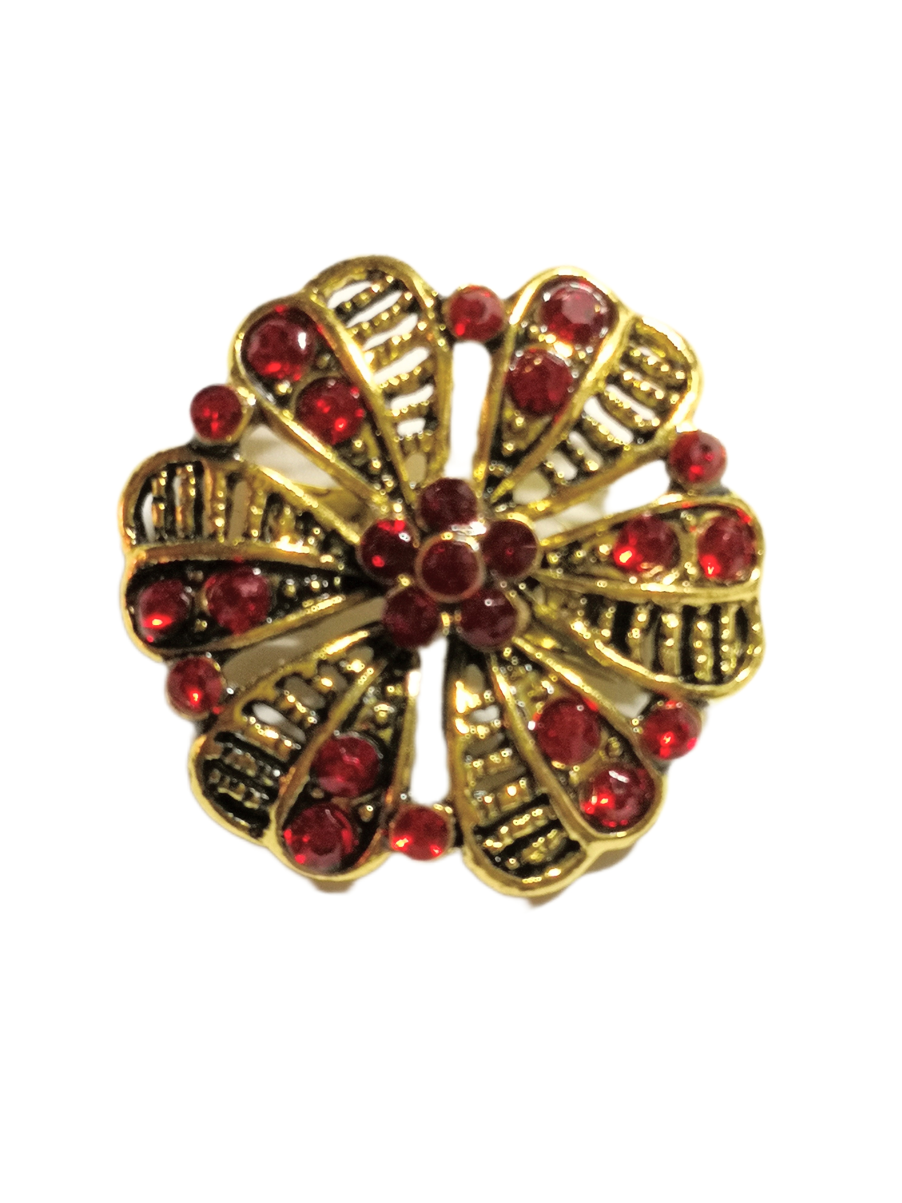 Színes bross 3 cm 08