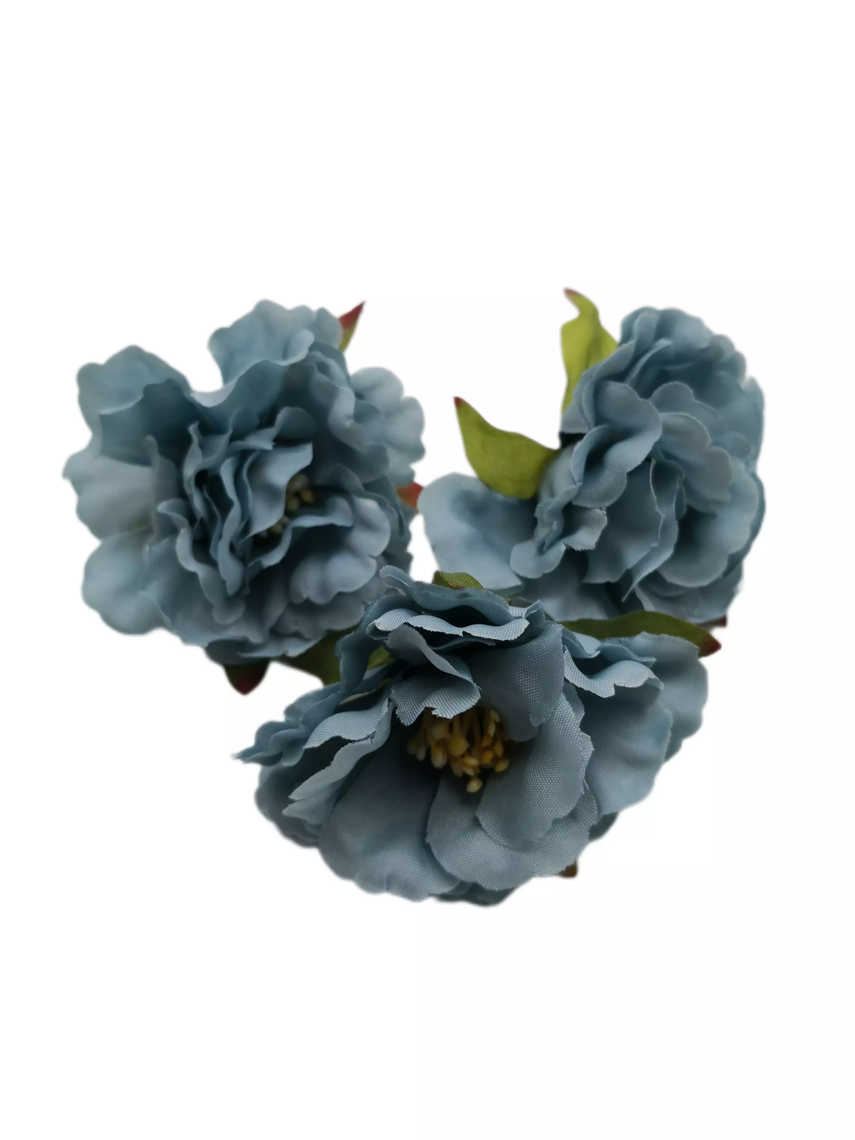 Hullámos virágfej 5,5 cm Kék