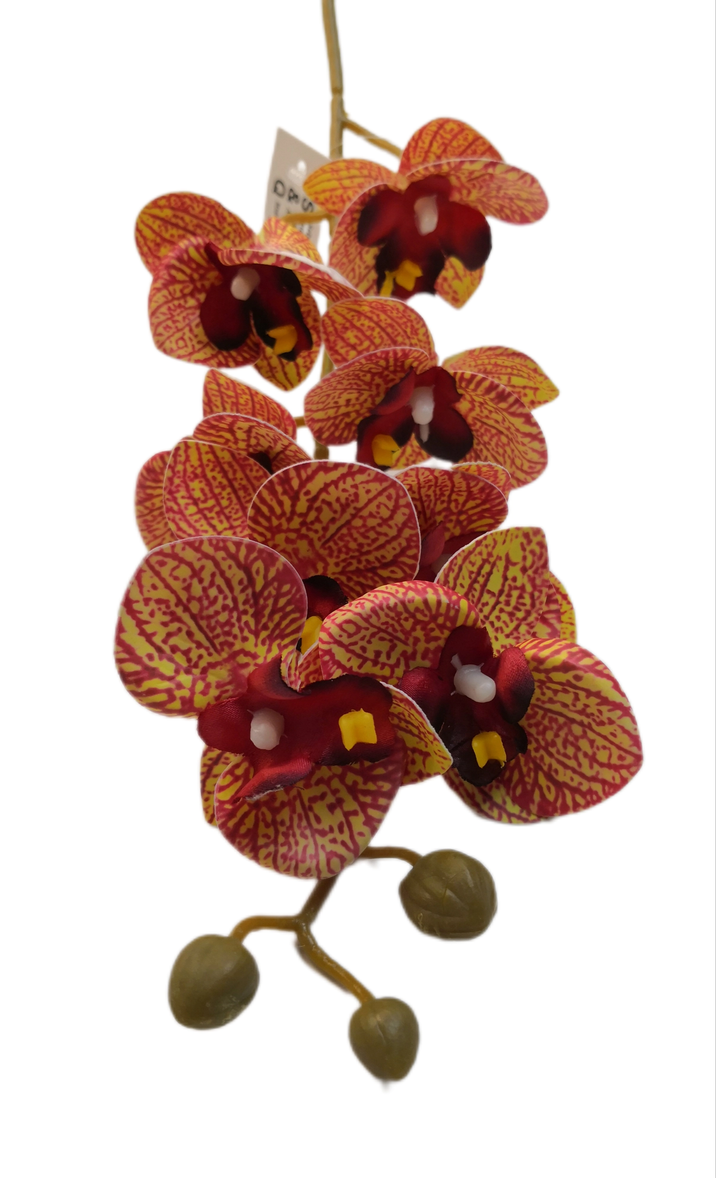 Gumi orchidea 80 cm 8 db 6,5 cm fej Közepes 03