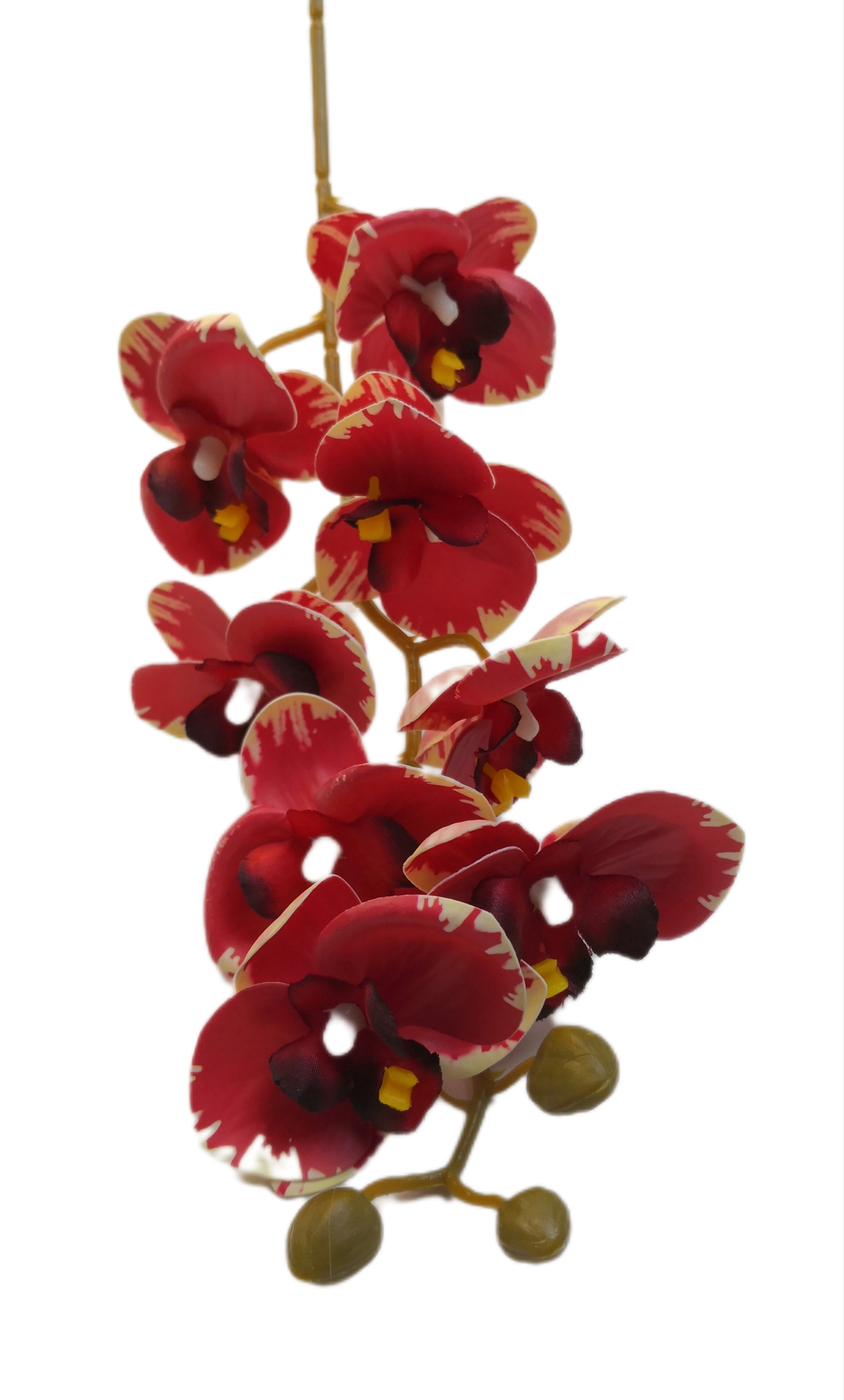 Gumi orchidea 80 cm 8 db 6,5 cm fej Közepes 05