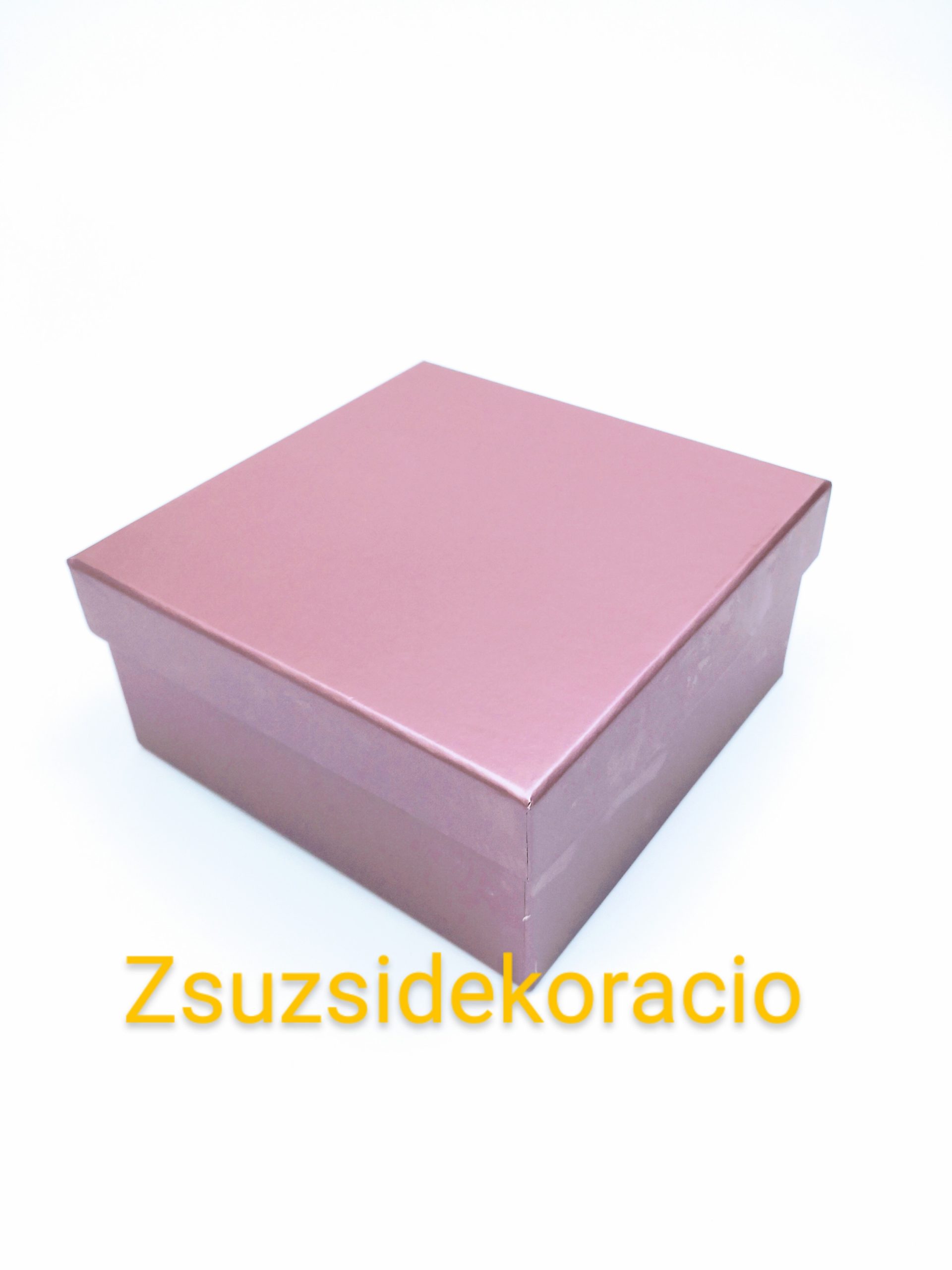 Kocka doboz közepes 13,5×6 cm Mályva