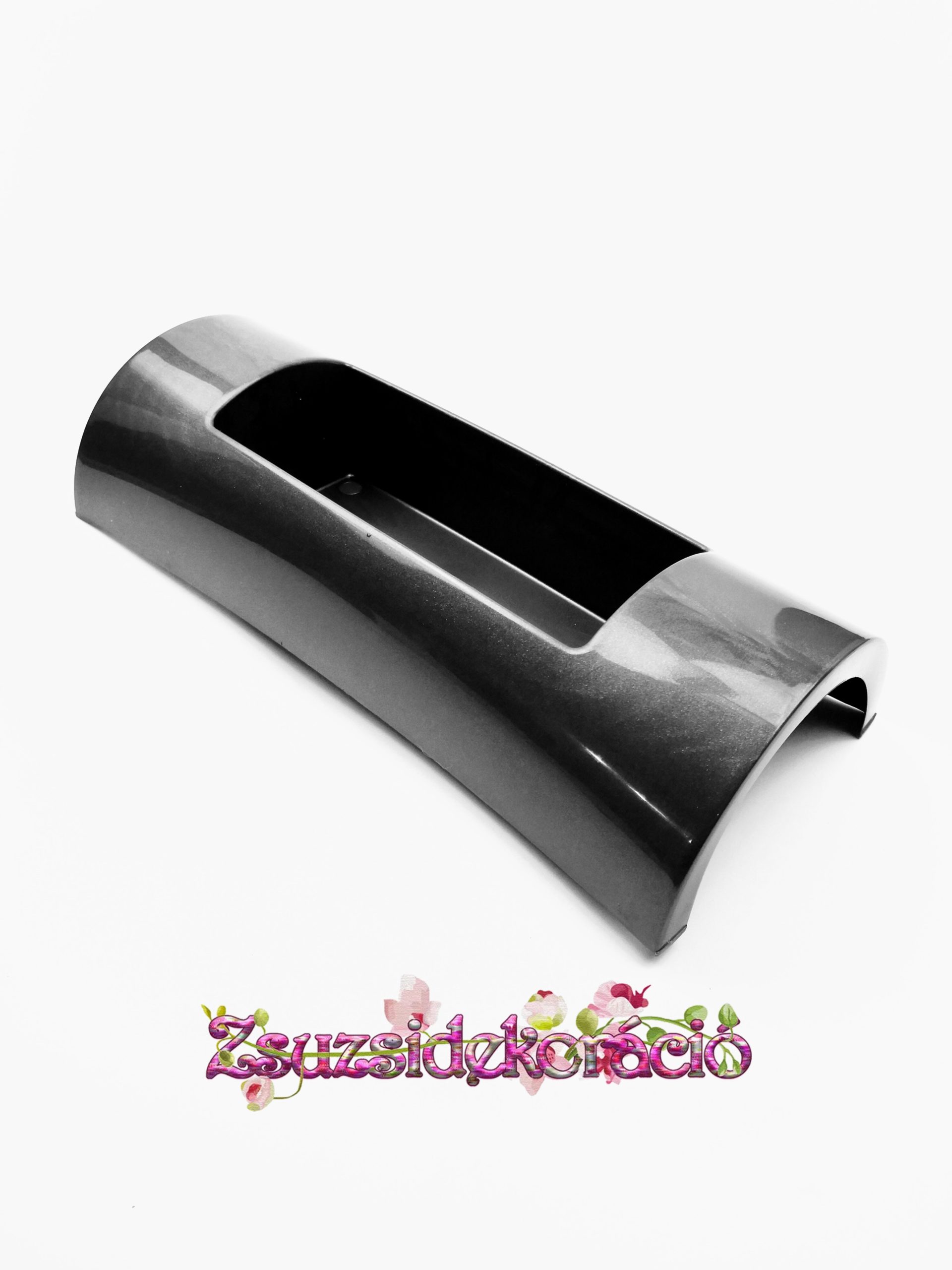 Műanyag Decora tál 7x30x12 cm Szürke