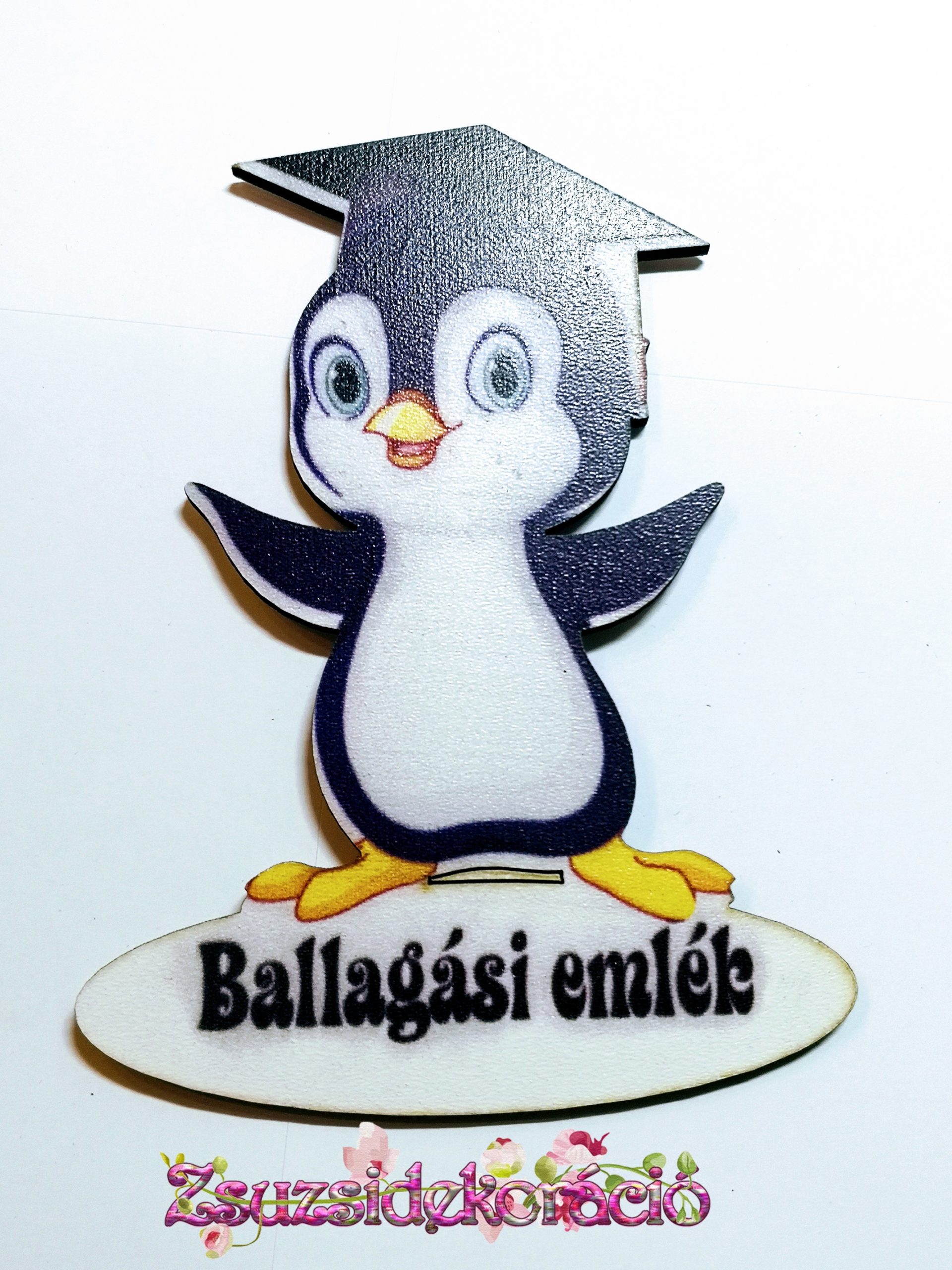 Ballagási pingvin 9x12 cm