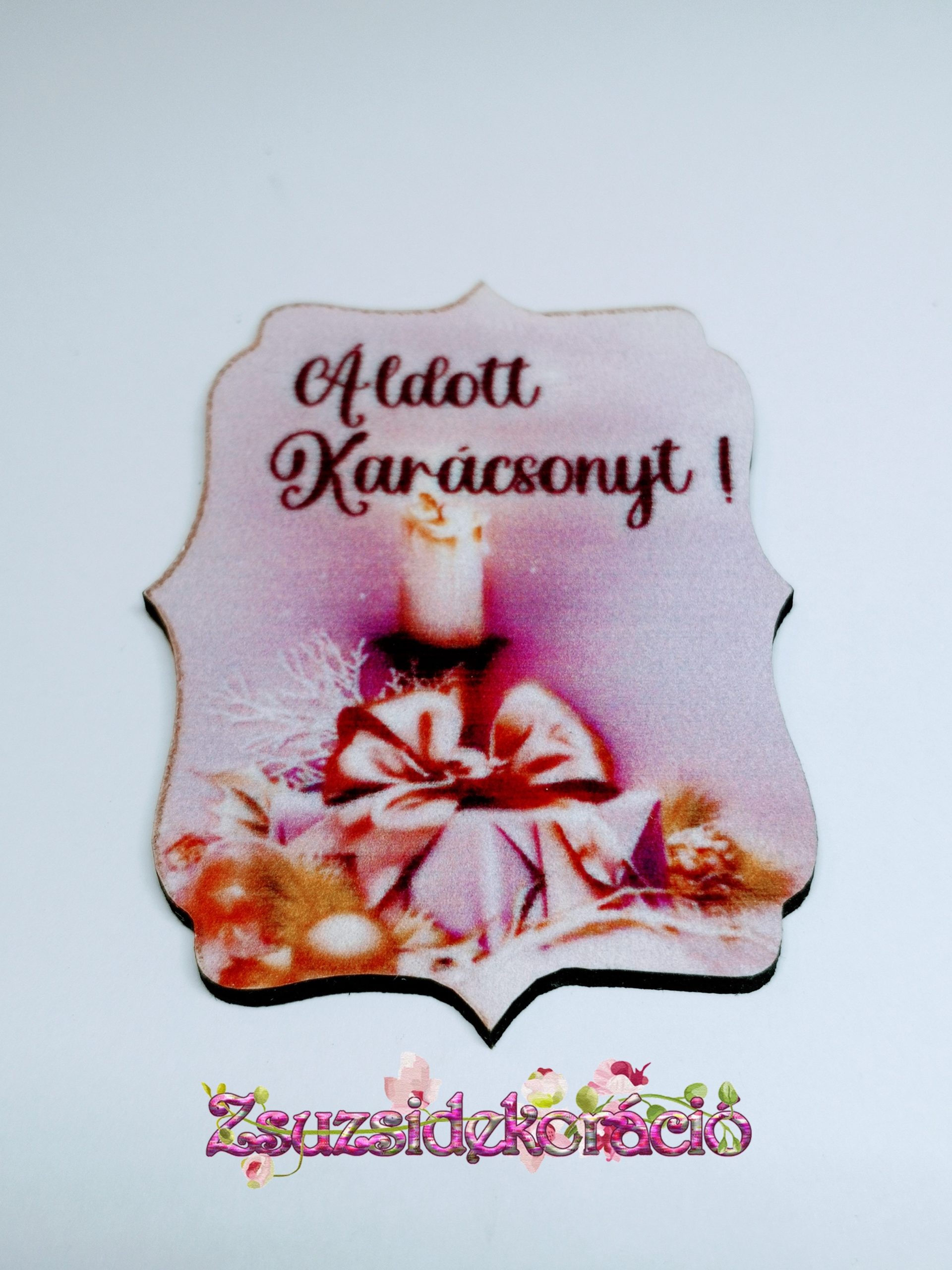 Karácsonyi tábla 6×8 cm
